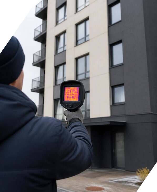 Тепловизионное обследование зданий в Алапаевске от 5353 р. | ЭкспертизаРоссия