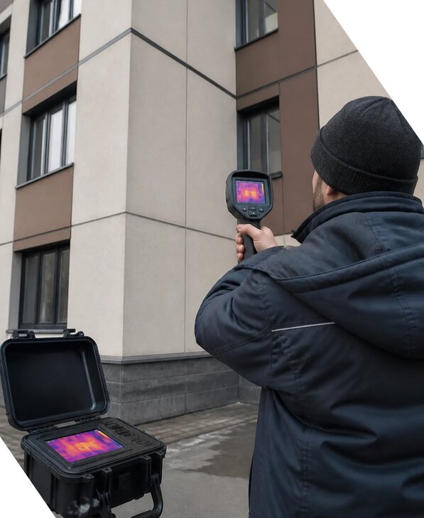 Тепловизионное обследование зданий и сооружений в Алапаевске